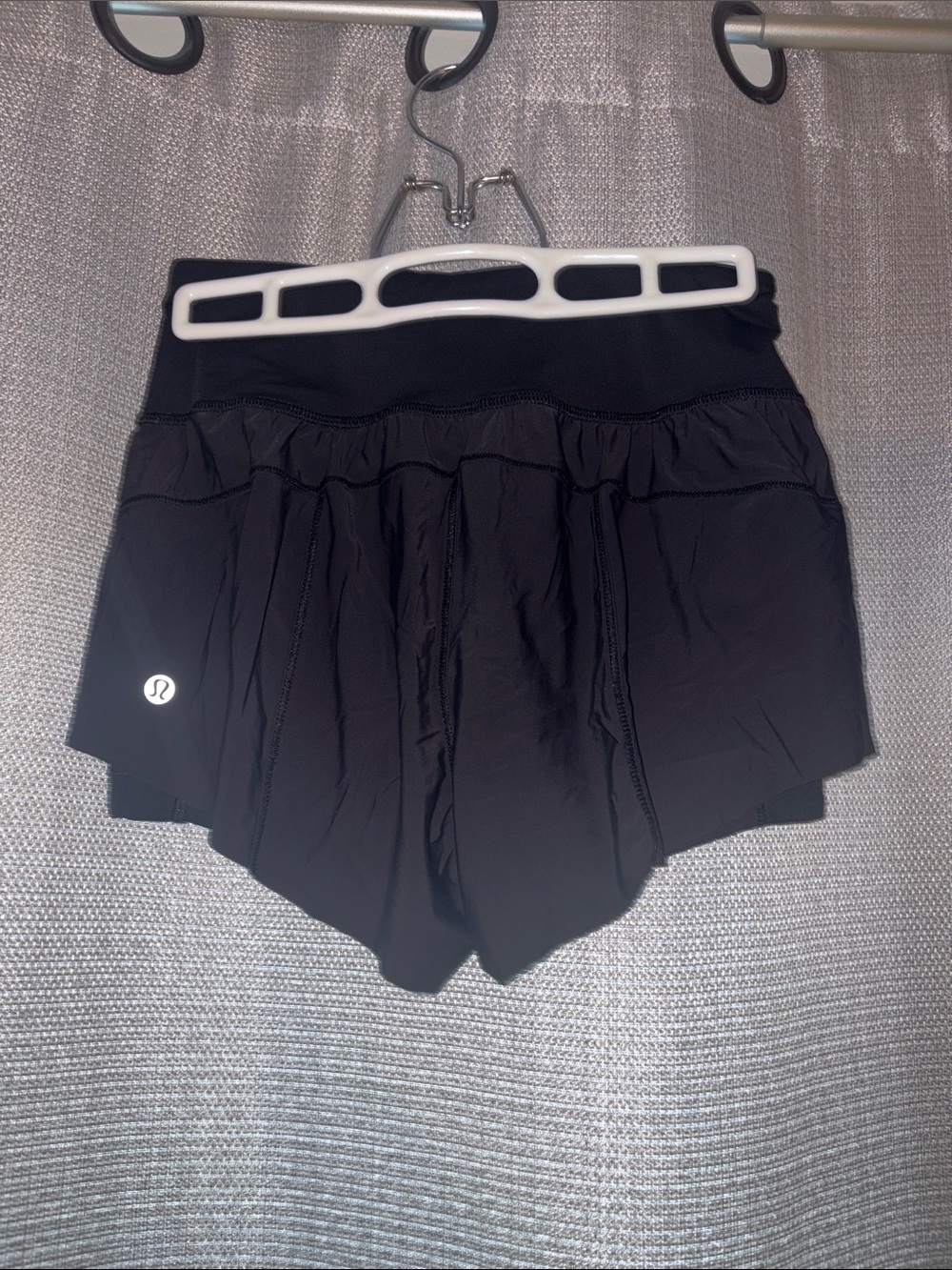 lululemon athletica Black Women's Athletic Shorts with Logo